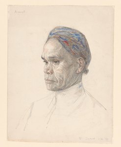 Porträt eines Javaners: Amat von Jan Veth