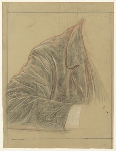 Studie des Mantels und Arms von Geheimrat M. Kempner von Jan Veth