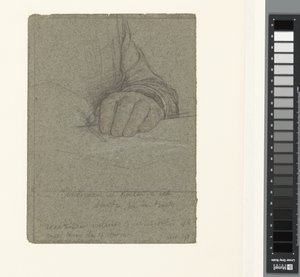 Studie der rechten Hand von Geheimrat M. Kempner von Jan Veth