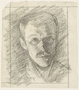 Selbstporträt von Jan Veth von Jan Veth