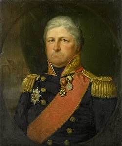 Porträt von Konteradmiral Job Seaburne May