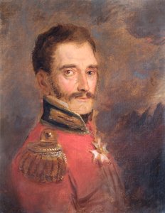 Porträt von General Sir John Elley, britischer Soldat, 1821 von Jan Willem Pieneman