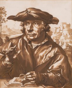 Bildnis eines Gelehrten, nach Quentin Massys