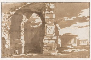 Teil der Thermen von Diokletian und S. Bernardo alle Terme