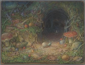 Unter dem alten Baum von Jan de Boer (signed by artist)