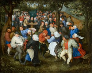 Hochzeitstanz, ca. 1600 von Jan the Elder Brueghel
