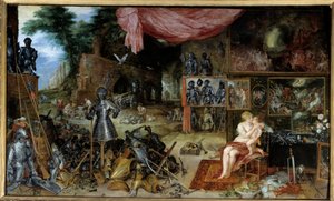 Berühre ihn. Allegorie der fünf Sinne von Jan the Elder Brueghel