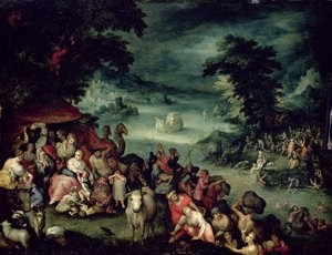 Die große Flut von Jan the Elder copy Brueghel
