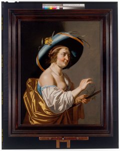Halbfigurenporträt eines Hirten von Jan van Bijlert or Bylert