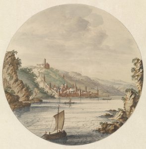 Ansicht der Stadt Bacharach