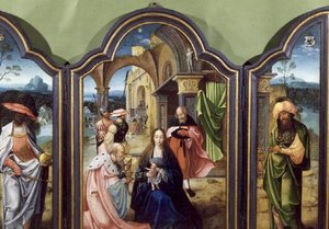 Die Anbetung der Könige von Jan van Doornik