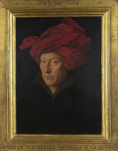 Bildnis eines Mannes (Selbstbildnis?) von Jan van Eyck
