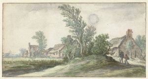 Ansicht eines Dorfes