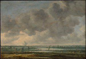 Blick auf Haarlem und das Haarlemmer Meer von Jan van Goyen
