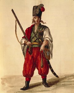 Karabiniersuniform, aus illustriertem Kostümbuch