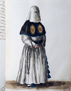 Bruderschaft der Fürbitte Unserer Lieben Frau der Gesundheit, gegründet 1662 in der Pfarrkirche St. Vito und Modesto in Venedig, Band II, f 81, von Giovanni di Grevembroch