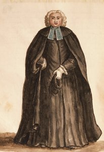 Meister der Dogenkapelle, aus Die Kostüme der Venezianer, Aquarell