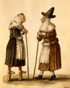 Venezianische Masken im 16. Jahrhundert von Jan van Grevenbroeck