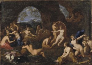 Diana und Kallisto von Jan van Haensbergen