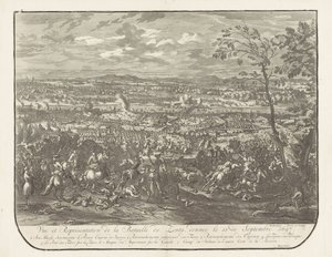 Schlacht bei Senta, 1697 von Jan van Huchtenburg