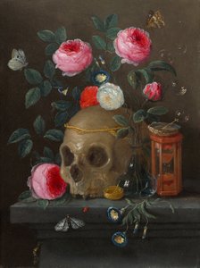 Vanitas Stillleben, ca. 1665-1670 von Jan van Kessel