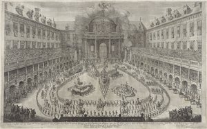 Karussell in der Hofburg in Wien
