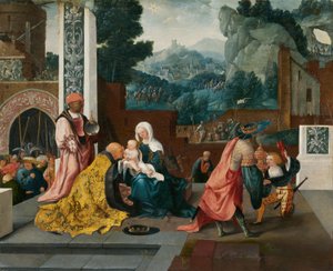 Anbetung der Könige von Jan van Scorel