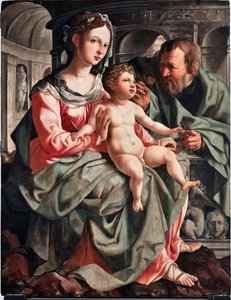 Heilige Familie von Jan van Scorel