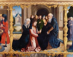 Heiliger Augustinus Altar von Jan van Scorel