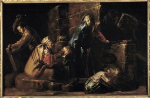 Lager der Bohemiens von Jan van de Venne