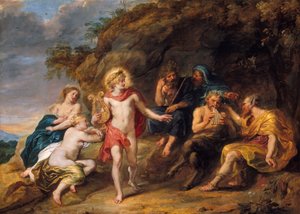 Das Urteil des Midas, ca. 1640
