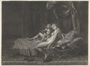 Venus und Amor von Jan van der Bruggen