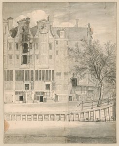 Ausgebranntes Haus an der Leidsegracht, 1684