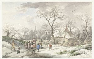 Winter: Versammlung für den Faschingsdienstag