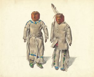 Cree-Indianerpuppen von Jane Iverson