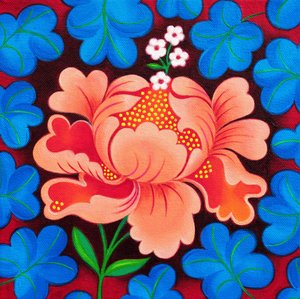 Pfingstrose von Jane Tattersfield