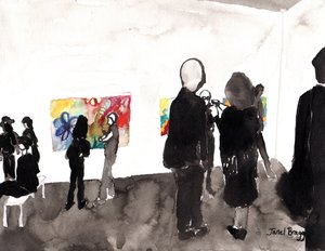 Meine Galerieeröffnung, ca. 2015
