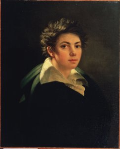 Selbstporträt von Janos Rombauer (1782-1849) 1813 Staatliches A. Puschkin-Museum der Schönen Künste, Moskau von Janos Rombauer