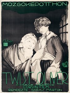 Plakat für den Stummfilm 