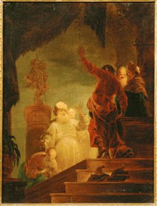 Der heilige Paulus in Athen von Januarius Zick