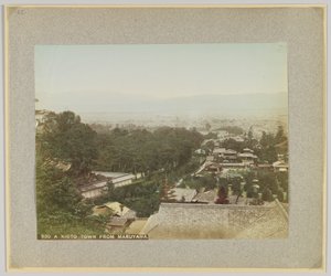 Eine Stadt in Kyoto von Maruyama, Japan