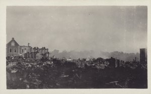 Nachwirkungen des Großen Kanto-Erdbebens, Japan, 1923