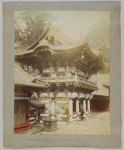 Innerhalb des chinesischen Tores, Tōshō-gū, Nikko, Japan