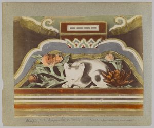 Schlafende Katze, Detail von Tōshō-gū, Nikko, Japan von Japanese Photographer