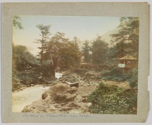 Teehaus am Daiya-Fluss, nahe Nikko, Japan