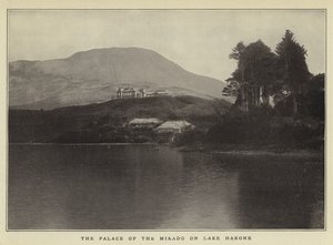 Der Palast des Mikado am Hakone-See von Japanese Photographer