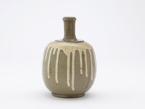 Handelsflasche für medizinischen Wein, Tachikui, Hyogo-Präfektur, Meiji-Ära, spätes 19. Jahrhundert von Japanese School