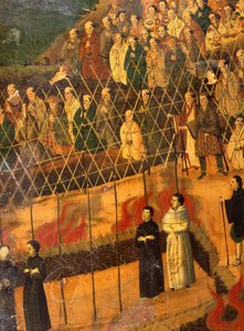 Detail aus Das Martyrium der Jesuiten in Japan im Jahr 1622