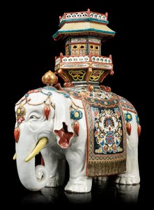 Kakiemon-Stil Elefant