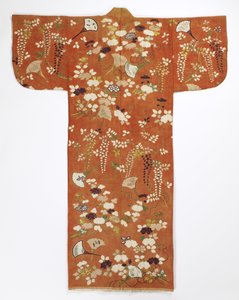 Kimono (furisode), späte 18. Jahrhundert
